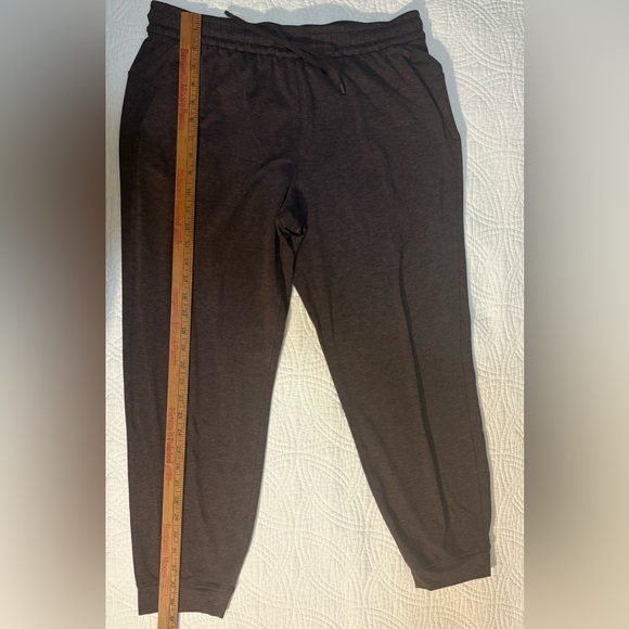 Lululemon Soft Jersey Fit Joggers Brown Size 10 Like New loungewear - Picture 9 of 14